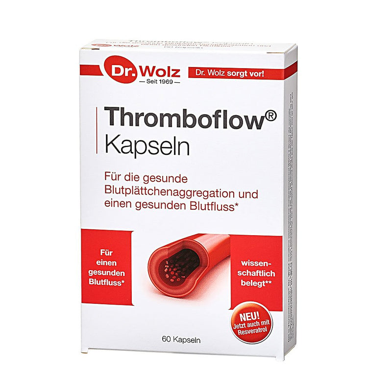 Dr. Wolz Thromboflow kapsulės N60, nuotrauka Nr. 1