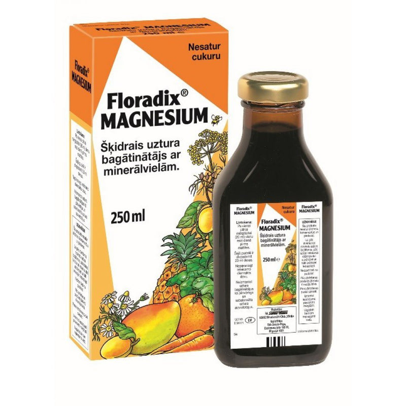 Floradix Magnesium 250ml, nuotrauka Nr. 1