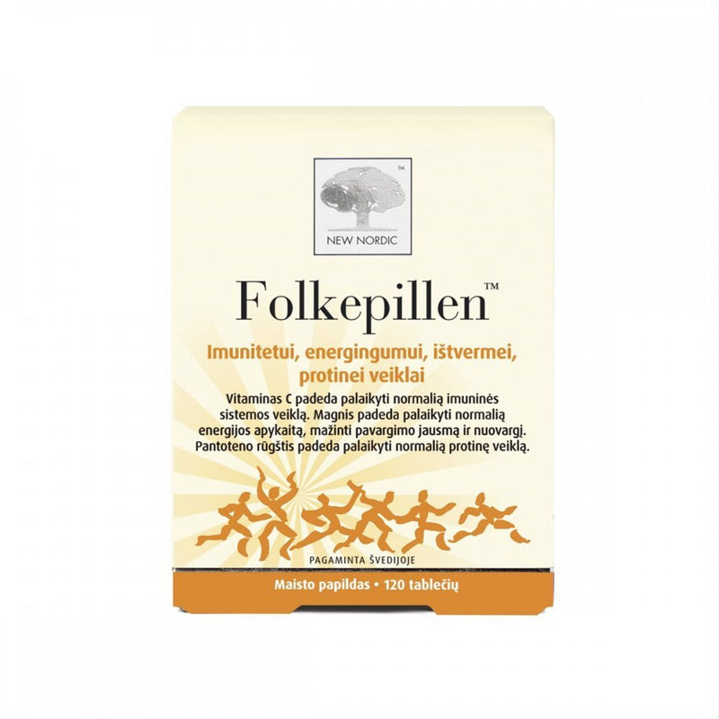 NEW NORDIC Folkepillen tabletės N120, nuotrauka Nr. 1