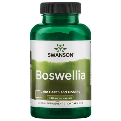 SWANSON Boswellia (Pluoštinė bosvelija) 400 mg, kapsulės N100