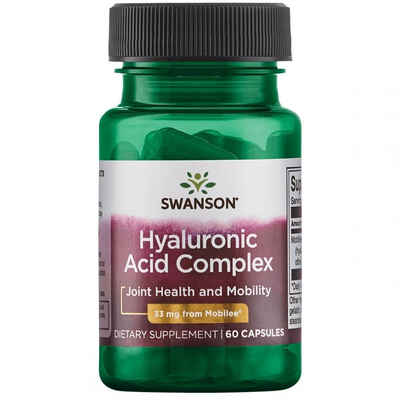 SWANSON Hialurono rūgštis ir kolagenas, kapsulės N60
