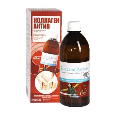 Kolagen Aktiv kolagenas 11000 mg su hialurono r. ir vitaminu D (Baltkos), 600 ml