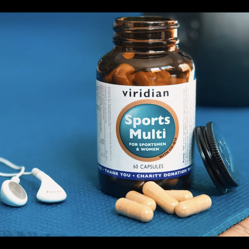 VIRIDIAN Sportuojantiems ar fiziškai dirbantiems „Sports Multi“, kapsulės N60, nuotrauka Nr. 2