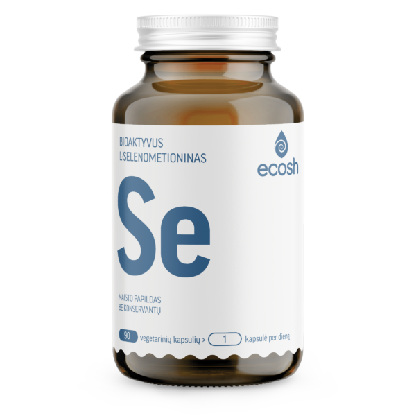 ECOSH Bioaktyvus selenas, kapsulės N90, nuotrauka Nr. 1