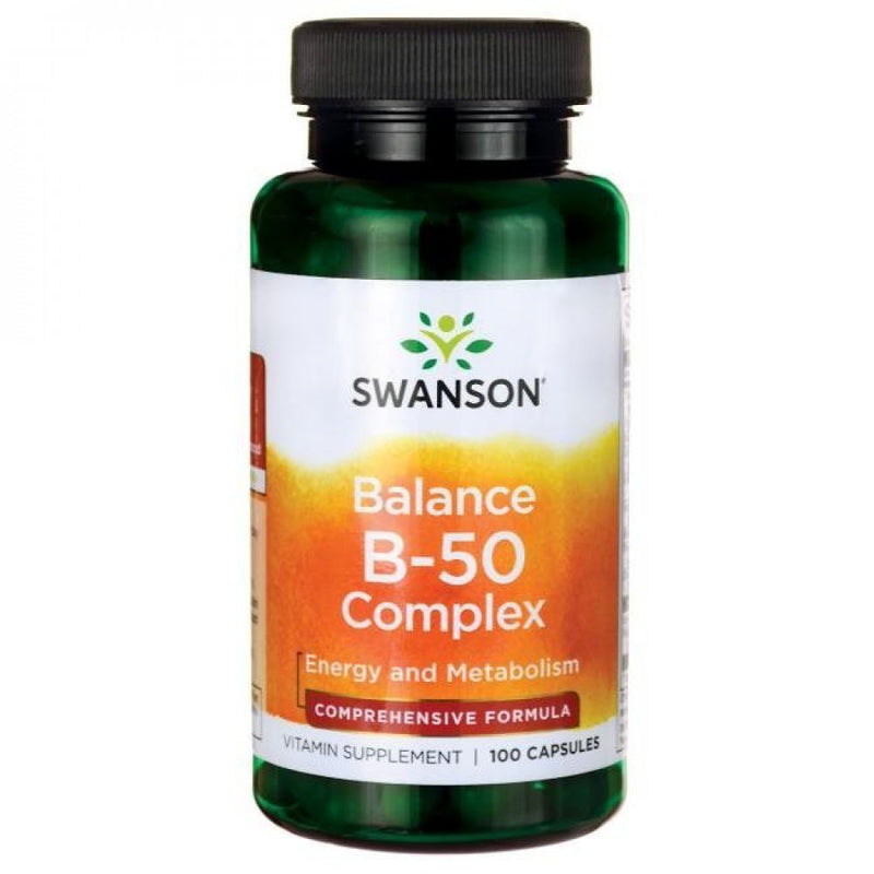 SWANSON Vitaminų B kompleksas, kapsulės N100, nuotrauka Nr. 1